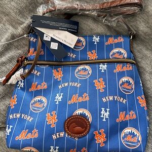 Dooney & Bourke Blue New York Mets Crossbody Bag NEW